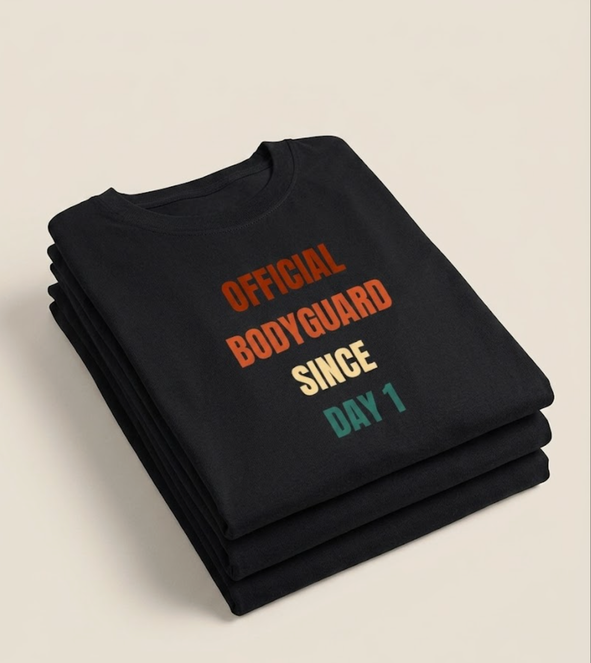 OFFICIAL BODYGUARD. SINCE DAY ONE — no ID card, no salary, no days off.